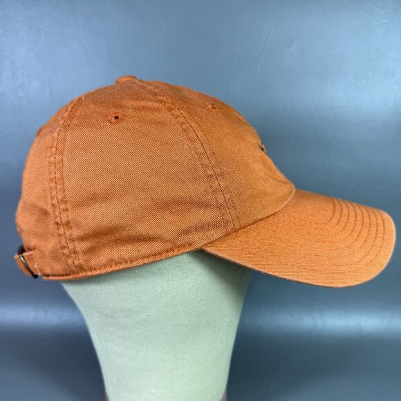 American Needle Gozzer Ranch Idaho Golf & Lake Club Hat Orange Adjustable Strap - Picture 8 of 13
